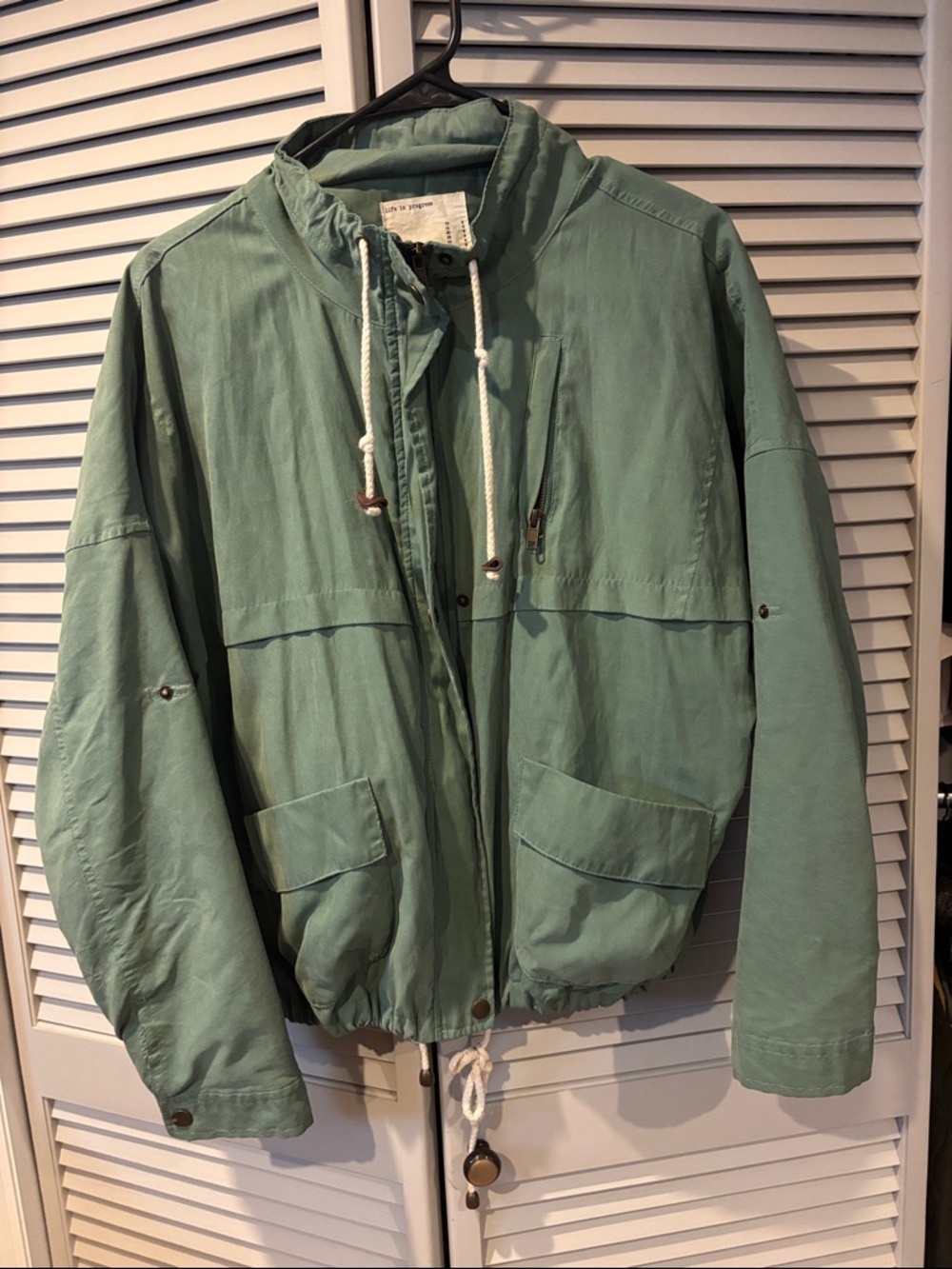 Forever 21 Lightweight Drawstring Jacket